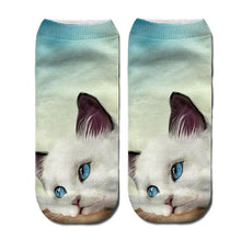 Lade das Bild in den Galerie-Viewer, 3D Printed Ankle Unisex Socks Itdinos
