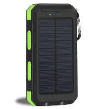 Lade das Bild in den Galerie-Viewer, Solar Power Bank Real 20000 mAh Dual USB External Waterproof Polymer Battery Charger Outdoor Light Lamp Powerbank Ferisi Itdinos
