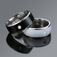 Lade das Bild in den Galerie-Viewer, 1PC Neue Mode Multifunktionale NFC Finger Ring Wasserdichte Tragbare Verbinden Smart Ring Intelligente Technologie Telefon Ausrüstung
