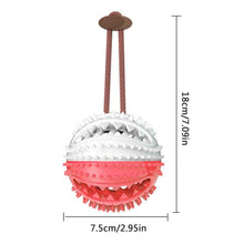Load image into Gallery viewer, Multifunction dog Chew toys squeaking with Suction Cup Doggy Pull Ball for Dogs Cats Cleaning Tooth Food Dispenser pet supplies Itdinos
