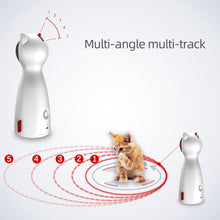 Load image into Gallery viewer, Cat Interactive Toy LED Laser Funny Toy Auto Rotating Cat Exercise Training Entertaining Toy Multi-Angle Adjustable USB Charge Itdinos
