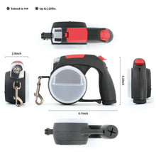 Load image into Gallery viewer, Pet leash 5 meters LED with garbage box dog Itdinos
