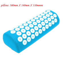 Lade das Bild in den Galerie-Viewer, Massager Cushion Massage Yoga Mat Acupressure Relieve Stress Back Body Pain Spike Mat Acupuncture Massage Yoga Mat with Pillow Itdinos
