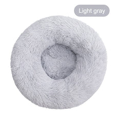 Load image into Gallery viewer, Donut Dog Bed Warm Soft Long Plush Pet Cushion Itdinos
