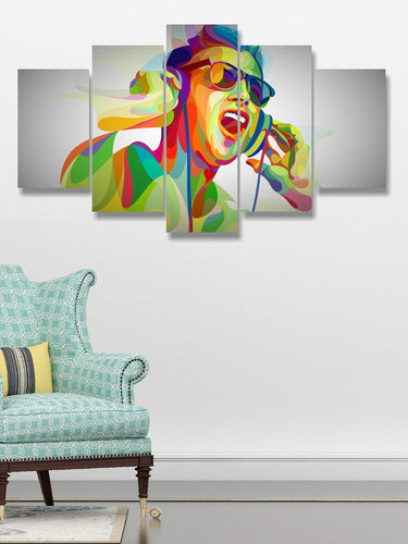 Premium Digital Printed Wall Art Painting (Piece Of 5) Itdinos