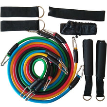 Lade das Bild in den Galerie-Viewer, YOUGLE 11pcs/set Pull Rope Fitness Exercises Resistance Bands Latex Tubes Pedal Excerciser Body Training Workout Yoga Itdinos
