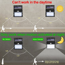 Lade das Bild in den Galerie-Viewer, Garden Solar Lamp PIR Motion Sensor LED Solar Light Solar Powered By Sunlight Waterproof for Outdoor Wall Street Decoration Itdinos

