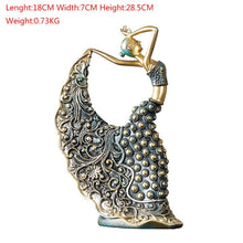 Lade das Bild in den Galerie-Viewer, Resin Art Girl Dance Model Home decoration Itdinos
