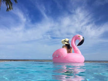 Lade das Bild in den Galerie-Viewer, Giant Inflatable Flamingo 60 Inches Unicorn Pool Floats Tube Raft Swimming Ring Circle Water Bed Boia Piscina Adults Party Toys Itdinos
