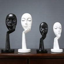 Lade das Bild in den Galerie-Viewer, 3D Face Mask Abstract Sculpture Decorative Art Itdinos
