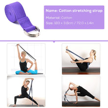 Lade das Bild in den Galerie-Viewer, 5pcs Yoga Accessories Set Yoga Ball Yoga Blocks Stretching Strap Resistance Loop Band Exercise Band Home Gym Fitness Equipment Itdinos
