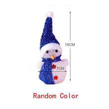 Lade das Bild in den Galerie-Viewer, Solar Christmas Lights Snowman LED Lamp Solar Lighting for Garden Christmas Decor Itdinos

