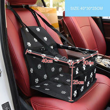 Load image into Gallery viewer, Pet Dog Car Carrier Seat Bag Waterproof Basket Folding Hammock Pet Carriers Bag For Small Cat Dogs Safety Travelling Mesh Itdinos

