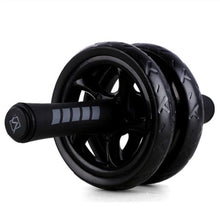 Lade das Bild in den Galerie-Viewer, New 2 in 1 Ab Roller&amp;Jump Rope No Noise Abdominal Wheel Ab Roller with Mat For Arm Waist Leg Exercise Gym Fitness Equipment Itdinos
