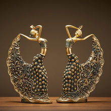 Lade das Bild in den Galerie-Viewer, Resin Art Girl Dance Model Home decoration Itdinos
