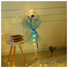 Lade das Bild in den Galerie-Viewer, LED DIY Luminous Balloon Rose Bouquet Christmas Decorate Gift Home Wedding Decor Ball Rose Valentines Day Gift Birthday Party Itdinos
