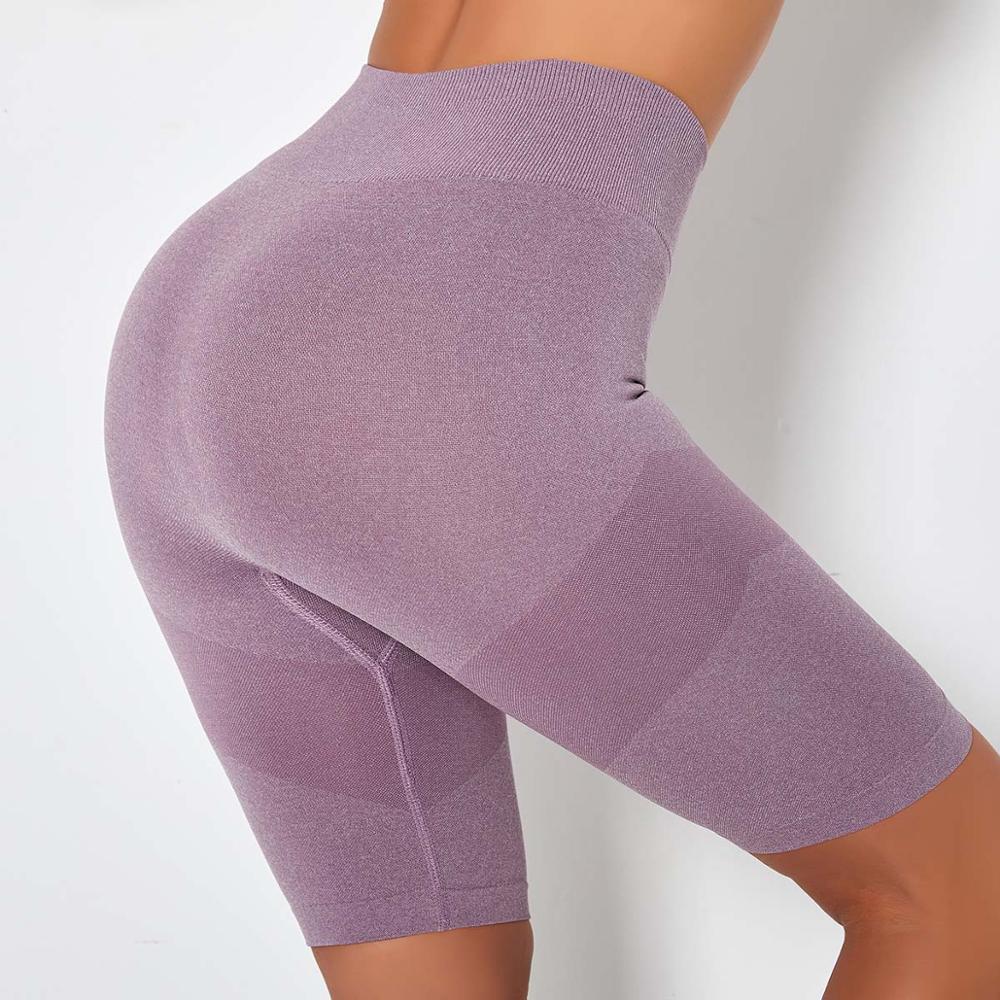 High Waist Yoga Shorts Women Gym Fitness Push Up Seamless Legging Running Workout Squat Proof Training Short pants Sport Bottoms Itdinos