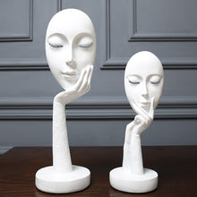 Lade das Bild in den Galerie-Viewer, 3D Face Mask Abstract Sculpture Decorative Art Itdinos
