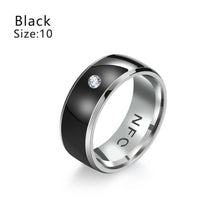 Lade das Bild in den Galerie-Viewer, 1PC Neue Mode Multifunktionale NFC Finger Ring Wasserdichte Tragbare Verbinden Smart Ring Intelligente Technologie Telefon Ausrüstung

