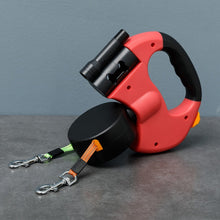 Load image into Gallery viewer, Dual Retractable Dog Leash Itdinos
