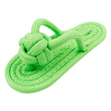Lade das Bild in den Galerie-Viewer, 1PC Pet Supply Dog Toys Dogs Chew Teeth Clean Outdoor Training Fun Playing Green Rope Ball Toy For Large Small Dog Cat Itdinos
