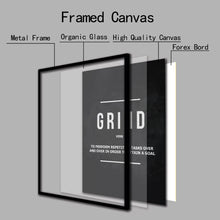 Lade das Bild in den Galerie-Viewer, Grind Hustle  Execution Wall Art Canvas Prints Office Decor Motivational Modern Art Entrepreneur Motivation Painting Pictures Itdinos
