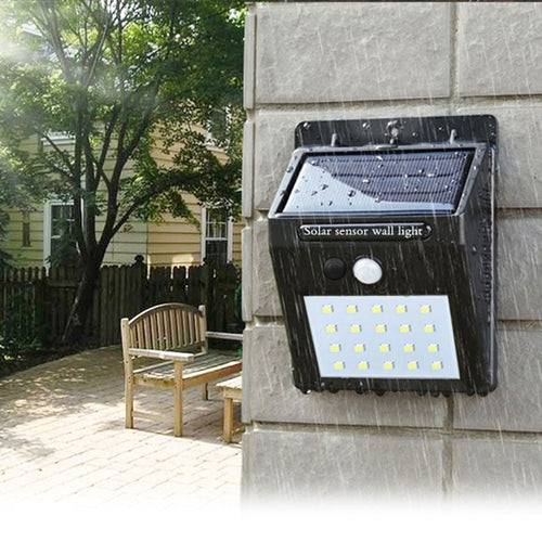 Solar Sensor Waterproof Garden Wall Light Itdinos