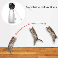 Load image into Gallery viewer, Cat Interactive Toy LED Laser Funny Toy Auto Rotating Cat Exercise Training Entertaining Toy Multi-Angle Adjustable USB Charge Itdinos
