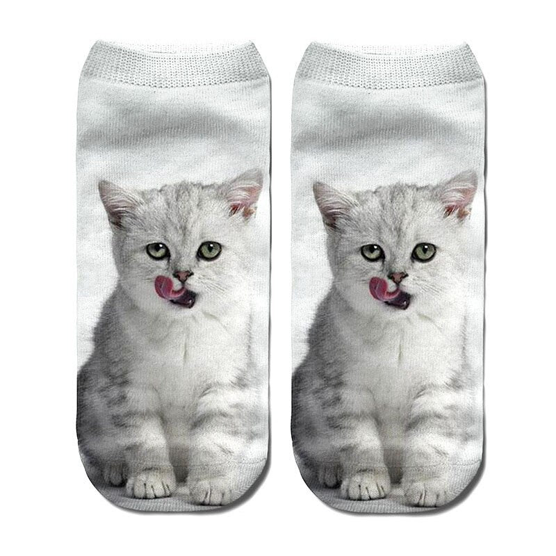 3D Printed Ankle Unisex Socks Itdinos