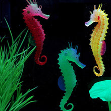 Load image into Gallery viewer, Silicone  Luminous Fish Tank Aquarium  Sea Horse Decoration Itdinos
