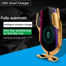 Lade das Bild in den Galerie-Viewer, 360 Rotation QI Silikon Pad Drahtlose Schnelle Auto Ladegerät Drahtlose Auto Telefon Halter
