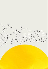 Lade das Bild in den Galerie-Viewer, Nordic Simple Canvas Art Prints A Thousand Of Birds Abstract Canvas Art Wall Paintings Itdinos
