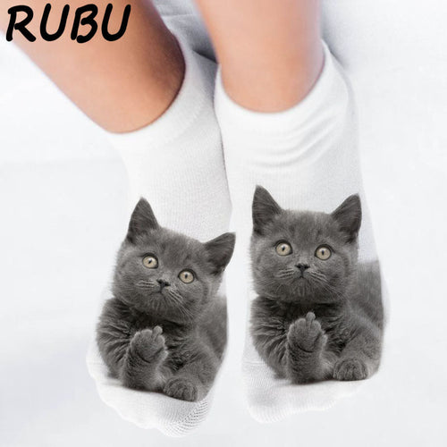 3D Printed Ankle Unisex Socks Itdinos