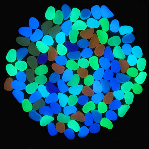Glow In The Dark Luminous Garden Pebbles [10 pcs] Itdinos