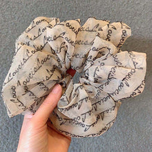 Lade das Bild in den Galerie-Viewer, Oversized Hair Scrunchies For Women Solid Satin Silk Scrunchie Hair Rubber Bands Elastic Hair Ties Accessories Ponytail Holder Itdinos
