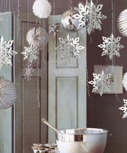 Lade das Bild in den Galerie-Viewer, 3D Snowflake Ornaments - Snowflake Party Decorations Itdinos
