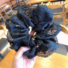 Lade das Bild in den Galerie-Viewer, Oversized Hair Scrunchies For Women Solid Satin Silk Scrunchie Hair Rubber Bands Elastic Hair Ties Accessories Ponytail Holder Itdinos
