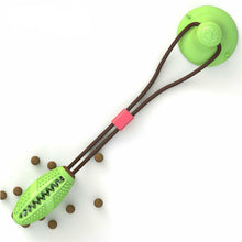 Load image into Gallery viewer, Multifunction dog Chew toys squeaking with Suction Cup Doggy Pull Ball for Dogs Cats Cleaning Tooth Food Dispenser pet supplies Itdinos

