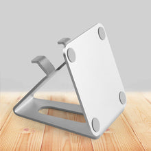 Lade das Bild in den Galerie-Viewer, Universal-Handyständer Schreibtischhalter Aluminiumlegierung Telefon Tablet Halterung für iPhone 11 SE 7 8 für iPad Pro Handyhalter

