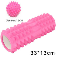 Lade das Bild in den Galerie-Viewer, Yoga Column Fitness Pilates Yoga Foam blocks Train Gym muscle relax Massage Roller Grid Trigger Point Therapy Physio Exercise Itdinos
