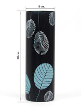 Lade das Bild in den Galerie-Viewer, Painted Art Glass Cylinder Vase | Interior Design Home Decor | Table vase 12 in Itdinos

