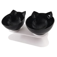 Load image into Gallery viewer, Pet Double Cat Bowl With Raised Stand Itdinos
