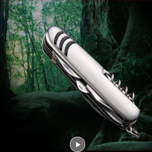 Lade das Bild in den Galerie-Viewer, Portable 10 in one Multi-function Outdoor Folding Survival Knives Itdinos
