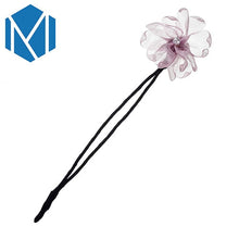 Lade das Bild in den Galerie-Viewer, M MISM Women Flower Donut Bun Maker Big Pearls Ribbon DIY Hair Style Making Tools Korean Fashion Style Hair Curler Accessories Itdinos
