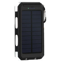 Lade das Bild in den Galerie-Viewer, Solar Power Bank Real 20000 mAh Dual USB External Waterproof Polymer Battery Charger Outdoor Light Lamp Powerbank Ferisi Itdinos
