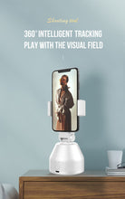 Lade das Bild in den Galerie-Viewer, Selfie-Stick Smart AI Gimbal Persönlicher Roboter-Kameramann 360° Auto Rotation Gesichtsverfolgung Handyständer für iPhone IOS Android
