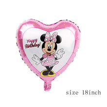 Lade das Bild in den Galerie-Viewer, 112cm Giant Mickey Minnie Mouse Balloon Cartoon Foil Birthday Party Balloon children Birthday Party Decorations kids Gift Itdinos
