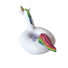 Lade das Bild in den Galerie-Viewer, 2018 Hot Mini Unicorn Inflatable Cup Holder Drink Float Water toys Supplies Party Beverage Boats Phone Stand Holder Pool Toys Itdinos
