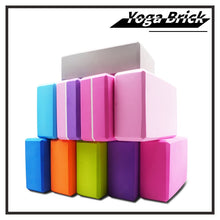Load image into Gallery viewer, 16 Colors Pilates EVA Yoga Block Brick Sports Exercise Gym Foam Workout Stretching Aid Body Shaping Health Training for women S Itdinos
