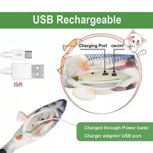 Load image into Gallery viewer, Interactive Electric floppy Fish Cat toy Itdinos
